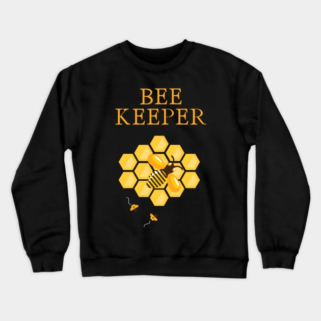 Bee Keeper Save The Honey Bees Awareness Crewneck Sweatshirt by GDLife